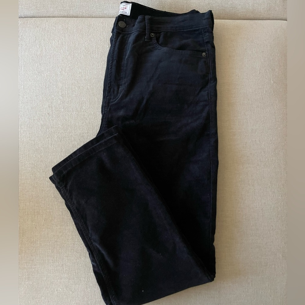 Gap vintage slim high rise velvet/corduroy jeans